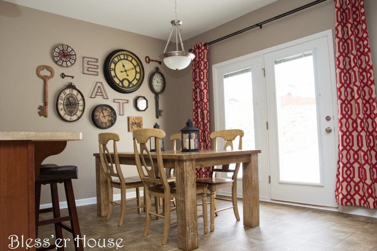 Project Clock Gallery Wall Bless'er House