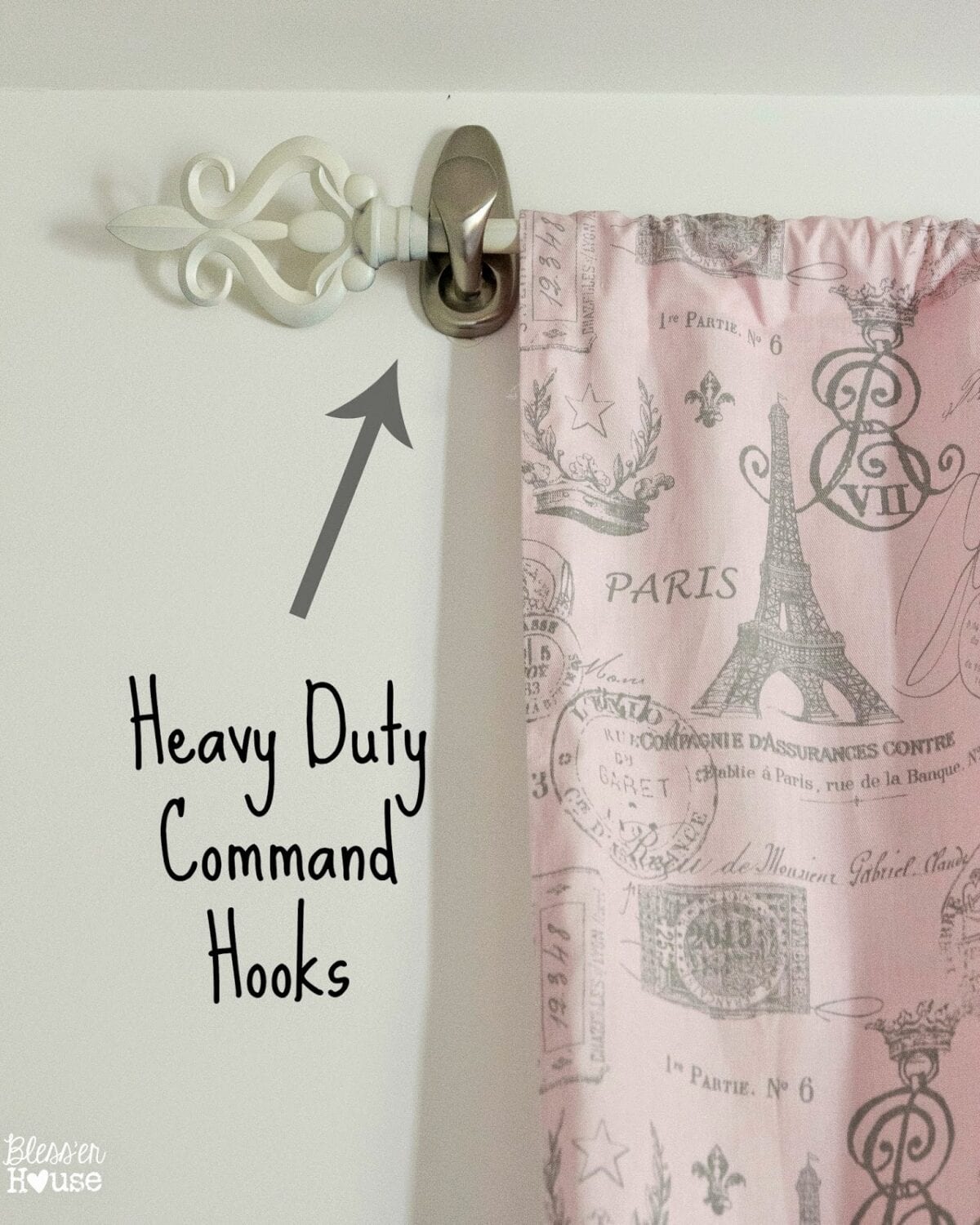 Bless'er House | Easy No-Sew Curtain Canopy Bless'er House | Easy No-Sew Curtain Canopy