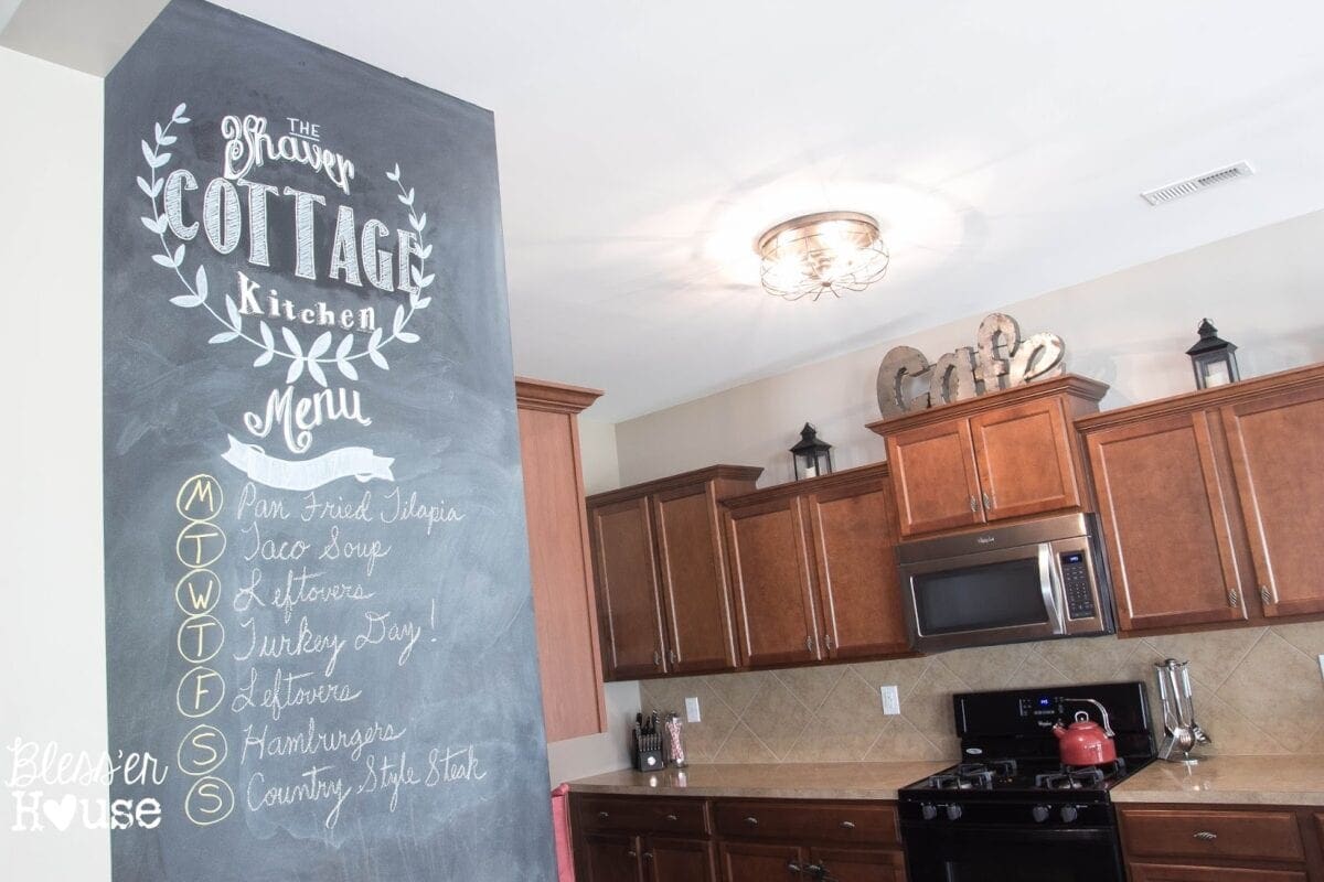 Bless'er House | 5 DIY Industrial Light Fixtures for Under $25 Bless'er House | 5 DIY Industrial Light Fixtures for Under $25