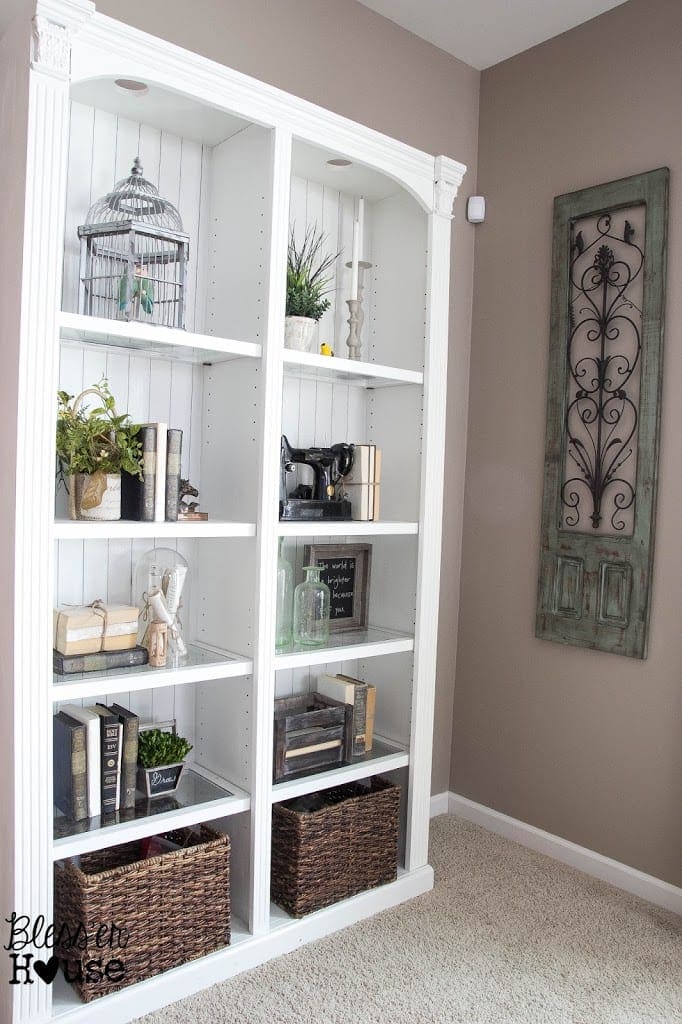 How To Decorate A Bookcase restyling a bookcase: less is more - bless'er house How To Decorate A Bookcase restyling a bookcase: less is more - bless'er house
