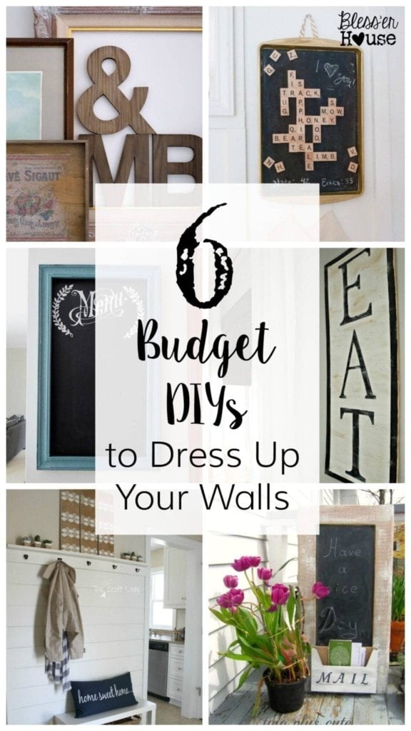 6 Budget DIYs to Dress Up Your Walls | Bless'er House