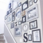 12 Goodwill Shopping Secrets Revealed | Bless'er House -- almost all of the frames on this gallery wall were Goodwill finds. It shows the wide variety of things you can find and how easy it is to DIY it into something beautiful!
