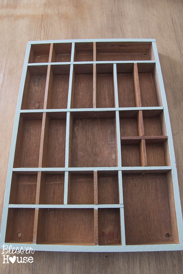 Seas Printer Tray Shadow Box Diy Seas Printer Tray Shadow Box Coastal Vignette Bless Er House