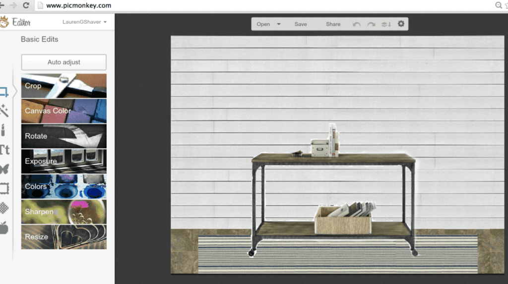 How to Design an Entire Room Using Picmonkey