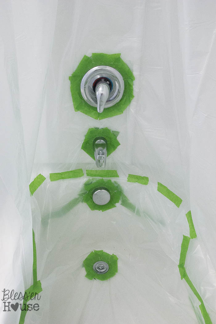 How to Spray Paint Shower Fixtures (Easy DIY Method) Bless'er House
