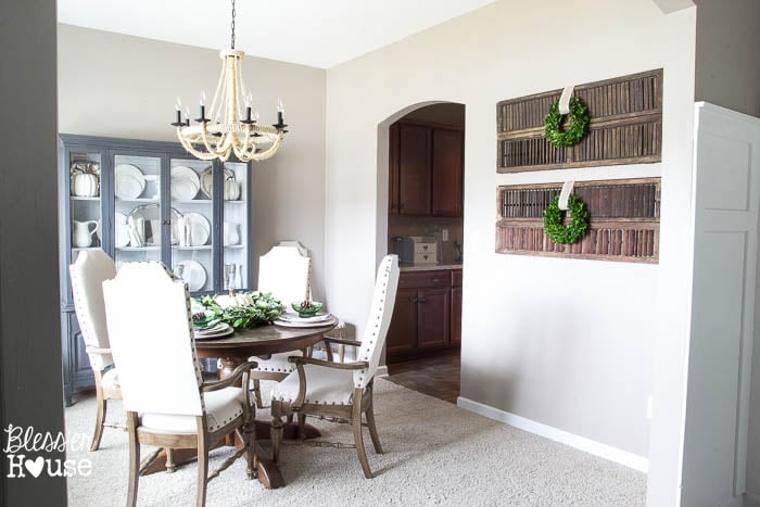 French Provincial China Cabinet Makeover in 2 Easy Steps | blesserhouse.com