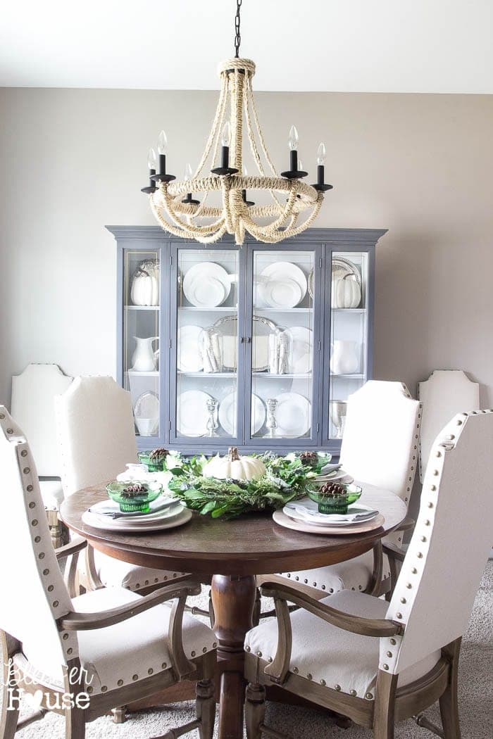 Chandelier Makeover + the Best Brass Spray Paint - Bless'er House