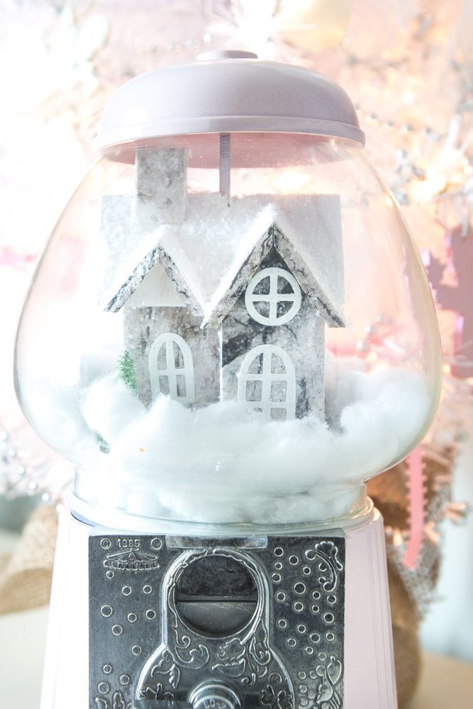 Diy Snow Globe Gumball Machine DIY Snow Globe Gumball Machine