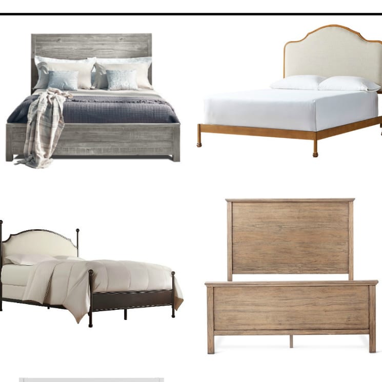 Modern Farmhouse Beds on a Small Budget 