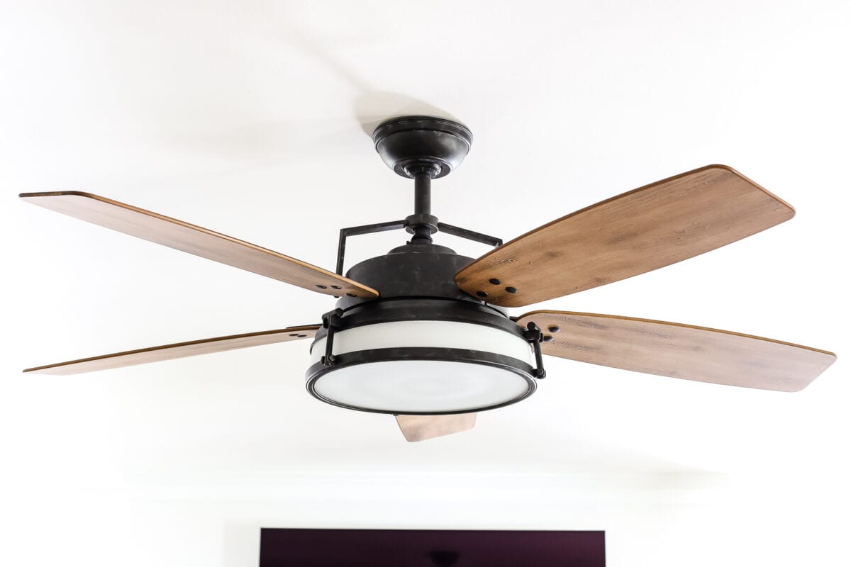 Living Room Update Ceiling Fan Swap Bless'er House