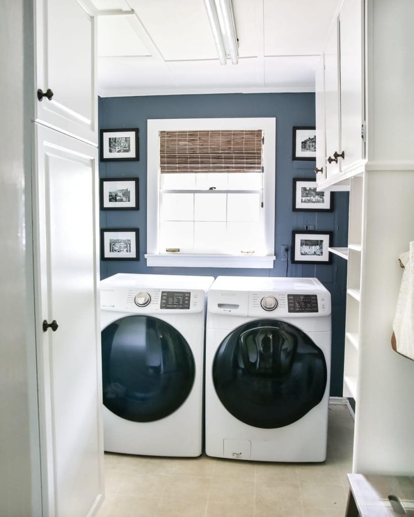 Vintage Clothesline Laundry Room Art Printable Set - Bless'er House
