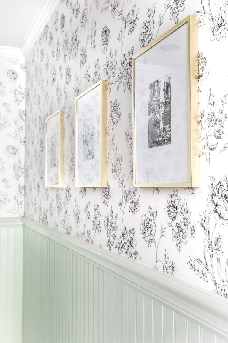Aqua Meets Urban Powder Room Reveal - Bless'er House