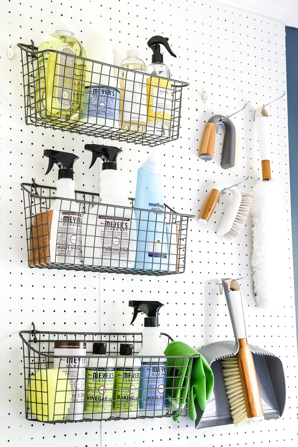 7 Must-Have Laundry Room Organizing Solutions | blesserhouse.com - 7 essential items to get your laundry room organizing off like a well-oiled machine- how to organize cleaning supplies, laundry items, and household tools.