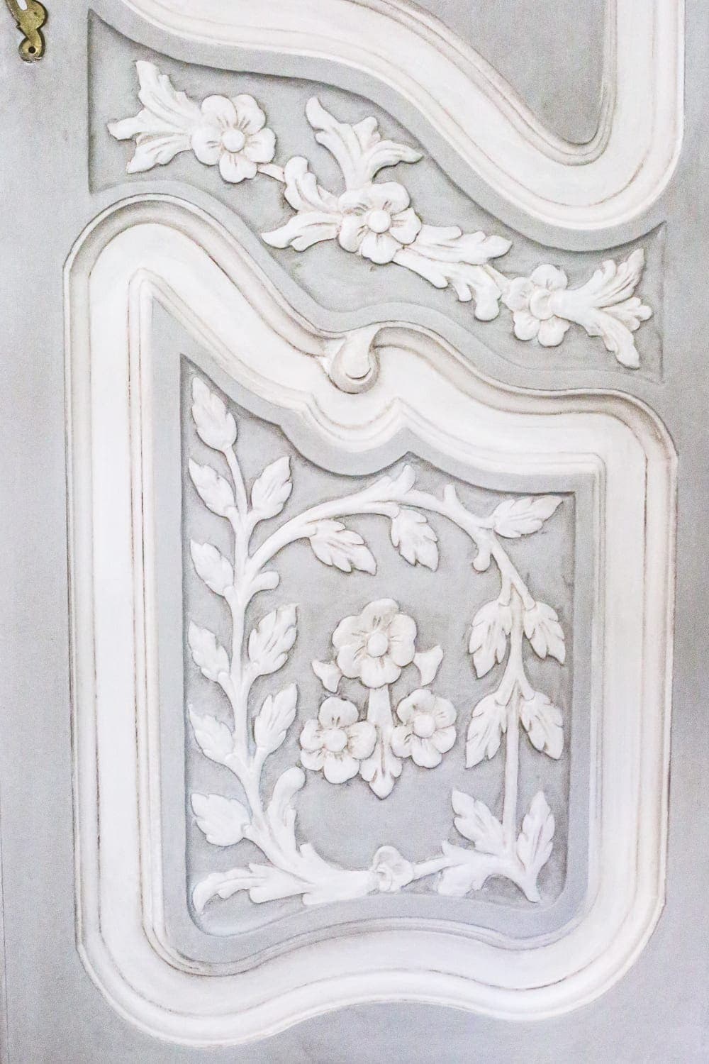 DIY Narnia Wardrobe Reading Nook | blesserhouse.com - A plain, thrifted armoire gets a sweet, fairytale-like makeover as a reading nook based on the story of The Lion, the Witch, and the Wardrobe. 