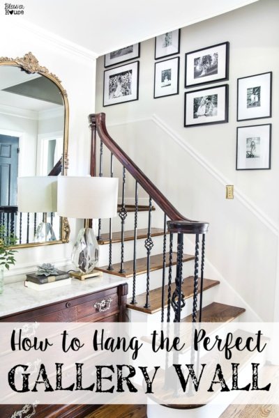 How to Hang the Perfect Gallery Wall - Bless'er House