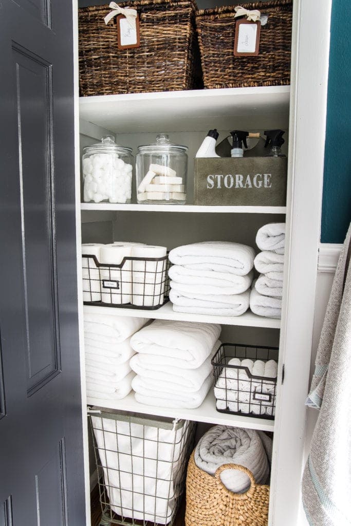 DIY DVD Storage Closet - Bless'er House