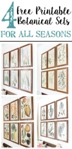 Spring Botanical Gallery Wall Printables - Bless'er House