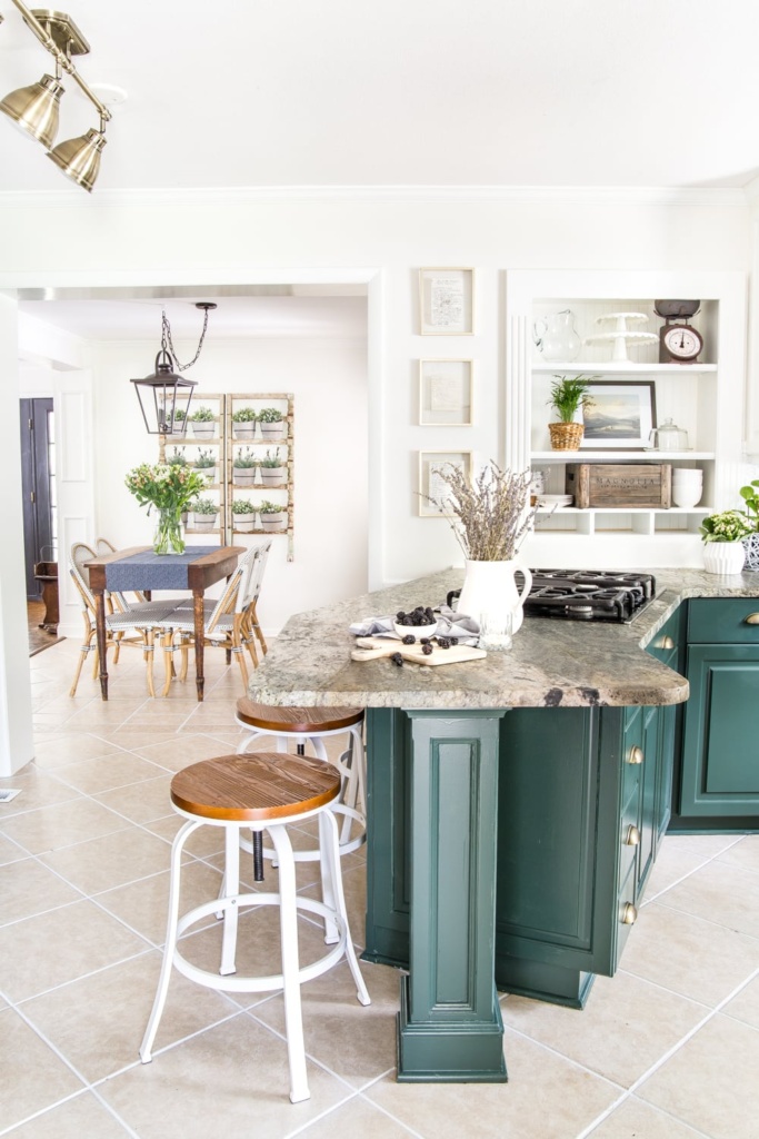Budget Kitchen Refresh Makeover Reveal - Bless'er House