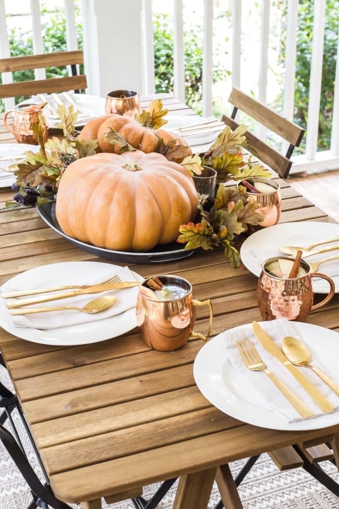 Fall Porch Tour and How to Add Cozy Style Outdoors - Bless'er House