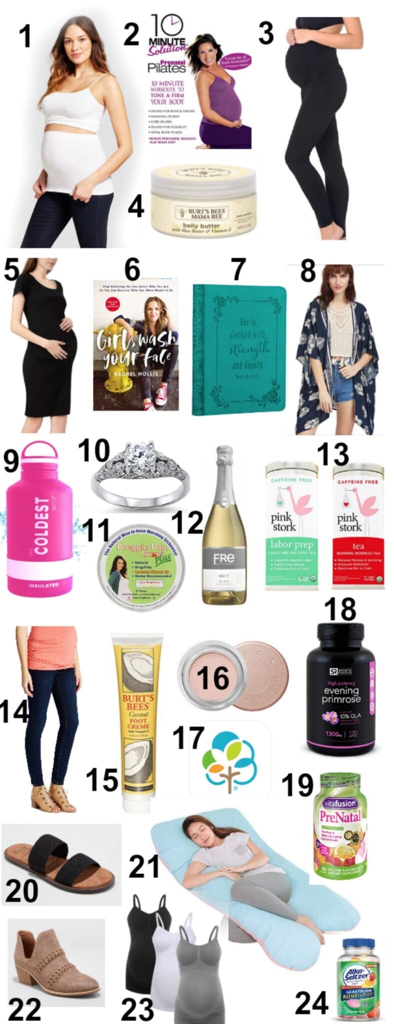 24 tried and true maternity must-haves with fashion, health, beauty, and wellness essentials to make pregnancy easier. 