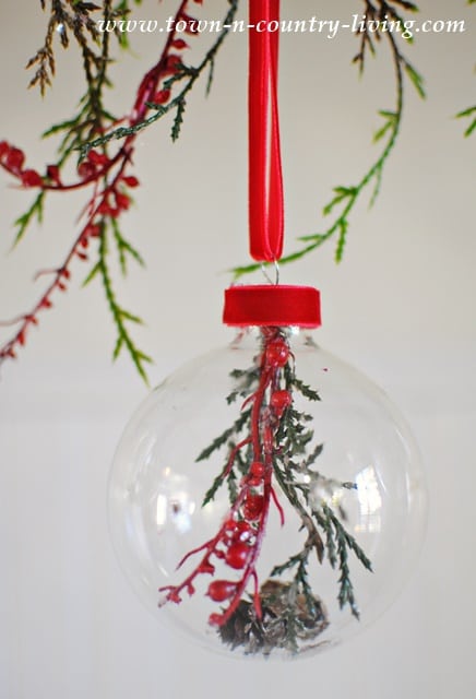 DIY Glass Ball Christmas Ornaments