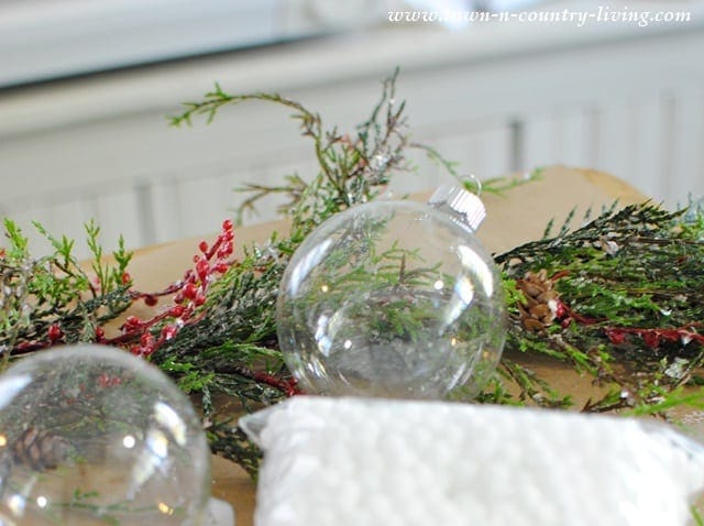 DIY Glass Ball Christmas Ornaments