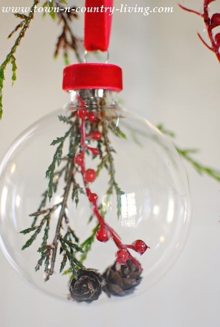 DIY Glass Ball Christmas Ornaments