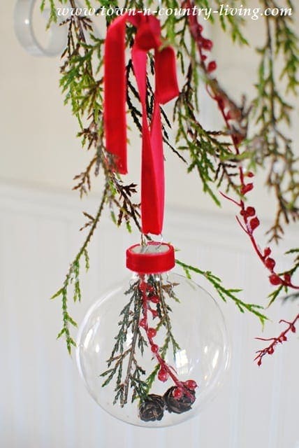 DIY Glass Ball Christmas Ornaments