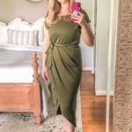 How to Hide Mom Belly Pooch | Rouched Dresses and Tops