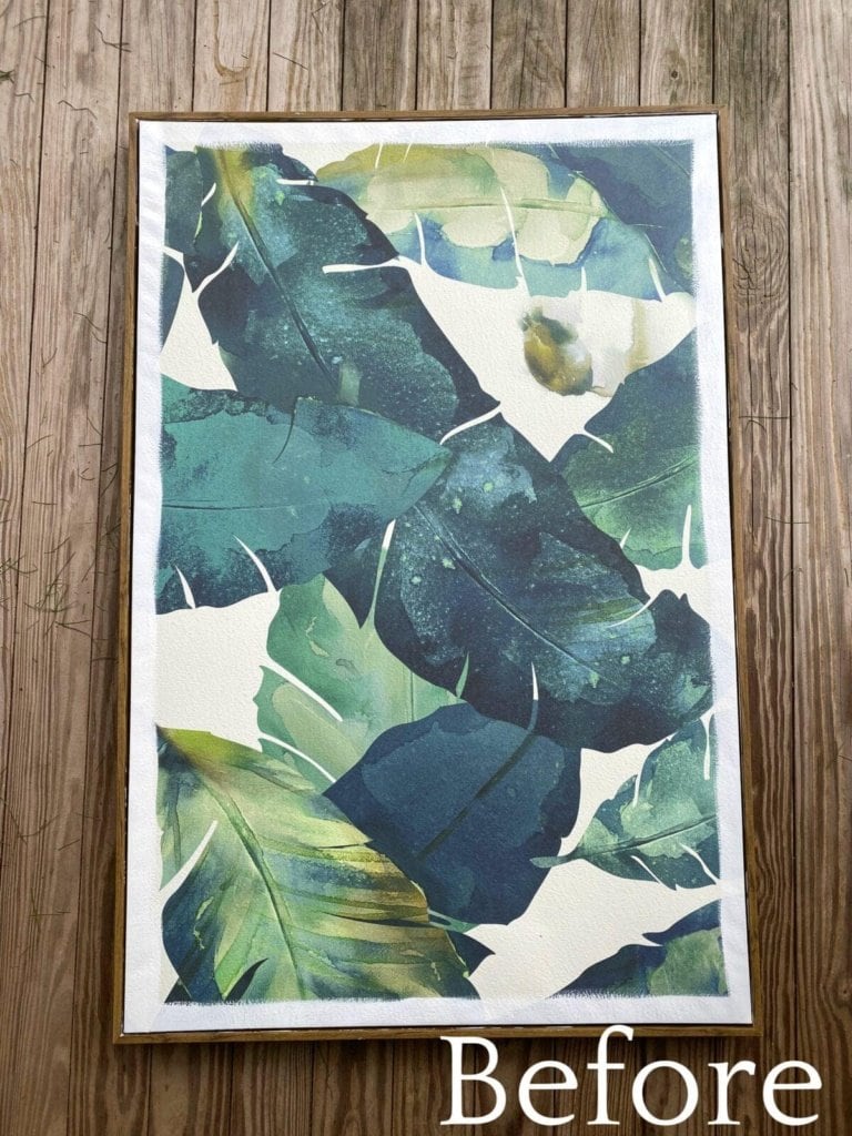 DIY Repurposed Canvas Art - Bless'er House