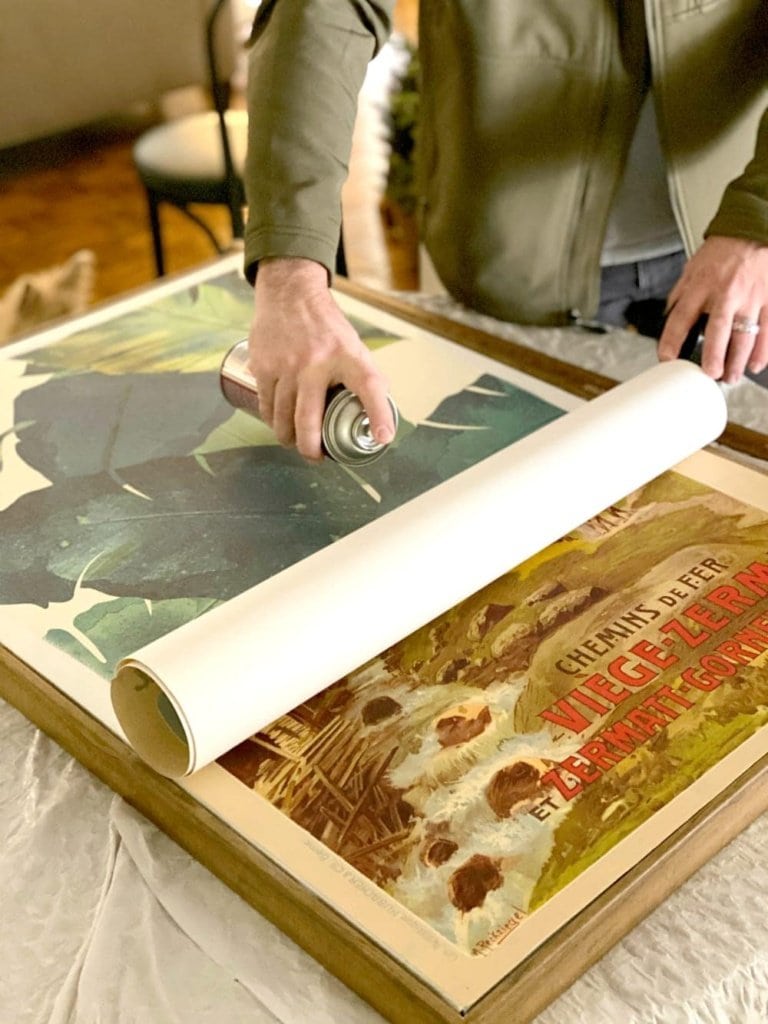 DIY Repurposed Canvas Art - Bless'er House