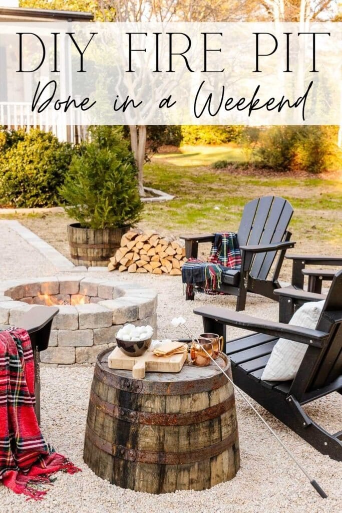 diy backyard fire pit