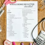 declutter checklist printable