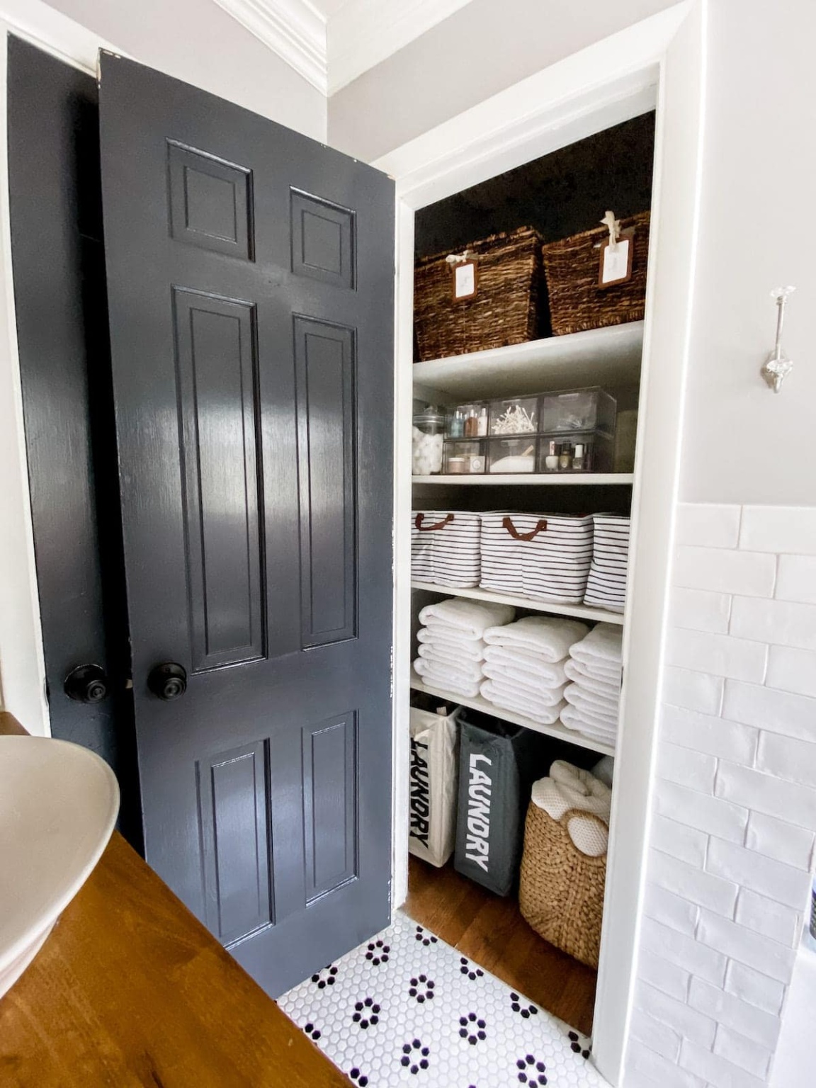Kids' Bathroom Organization Tour - Bless'er House