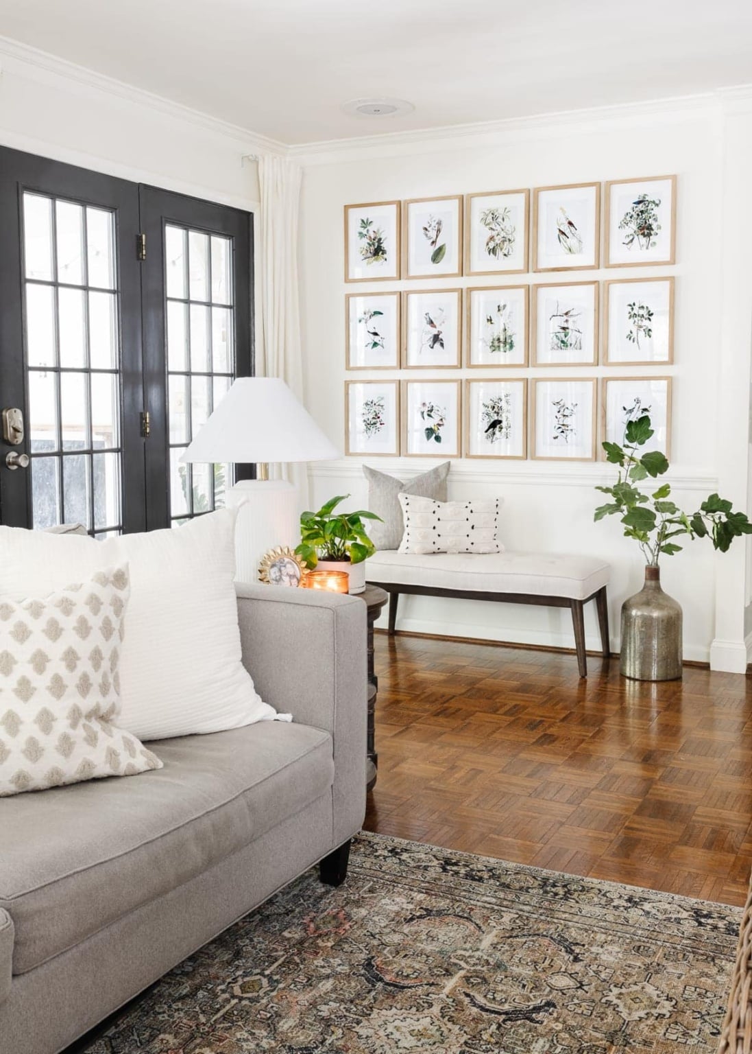 Audubon Bird Art Gallery Wall and Free Printable Set - Bless'er House