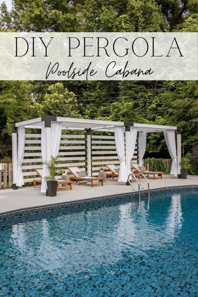 diy backyard cabana