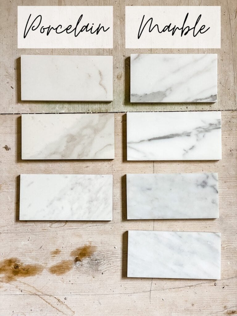 Marble Tile vs Marble Effect Tile Which Is Best? Bless'er House