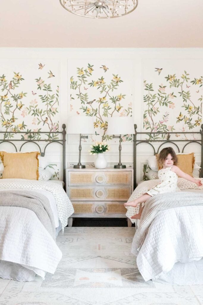 Our Cottagecore Style Toddler Girl Room Makeover Bless'er House