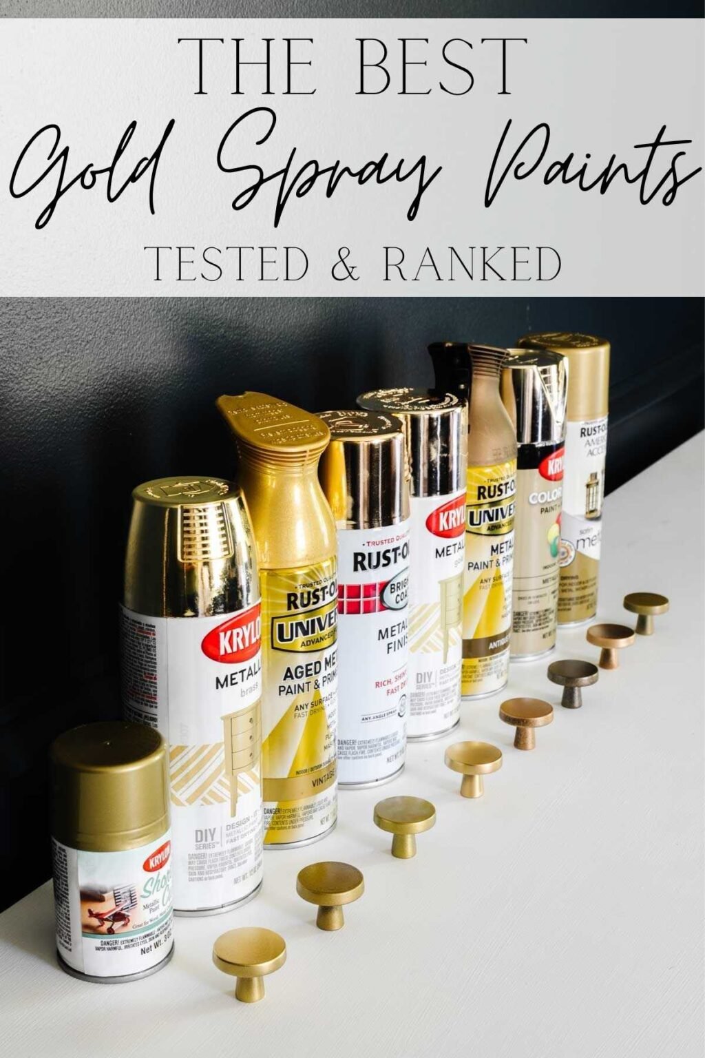 The Best Gold Spray Paints Ranked Bless'er House