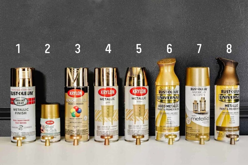 The Best Gold Spray Paints Ranked Bless'er House