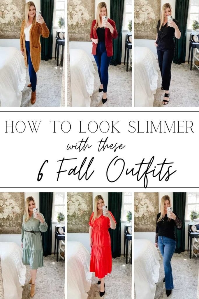 How to Look Slimmer With These 6 Fall Outfits Bless'er House
