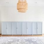 Romabio Carolina Sky - blue grey paint color in playroom