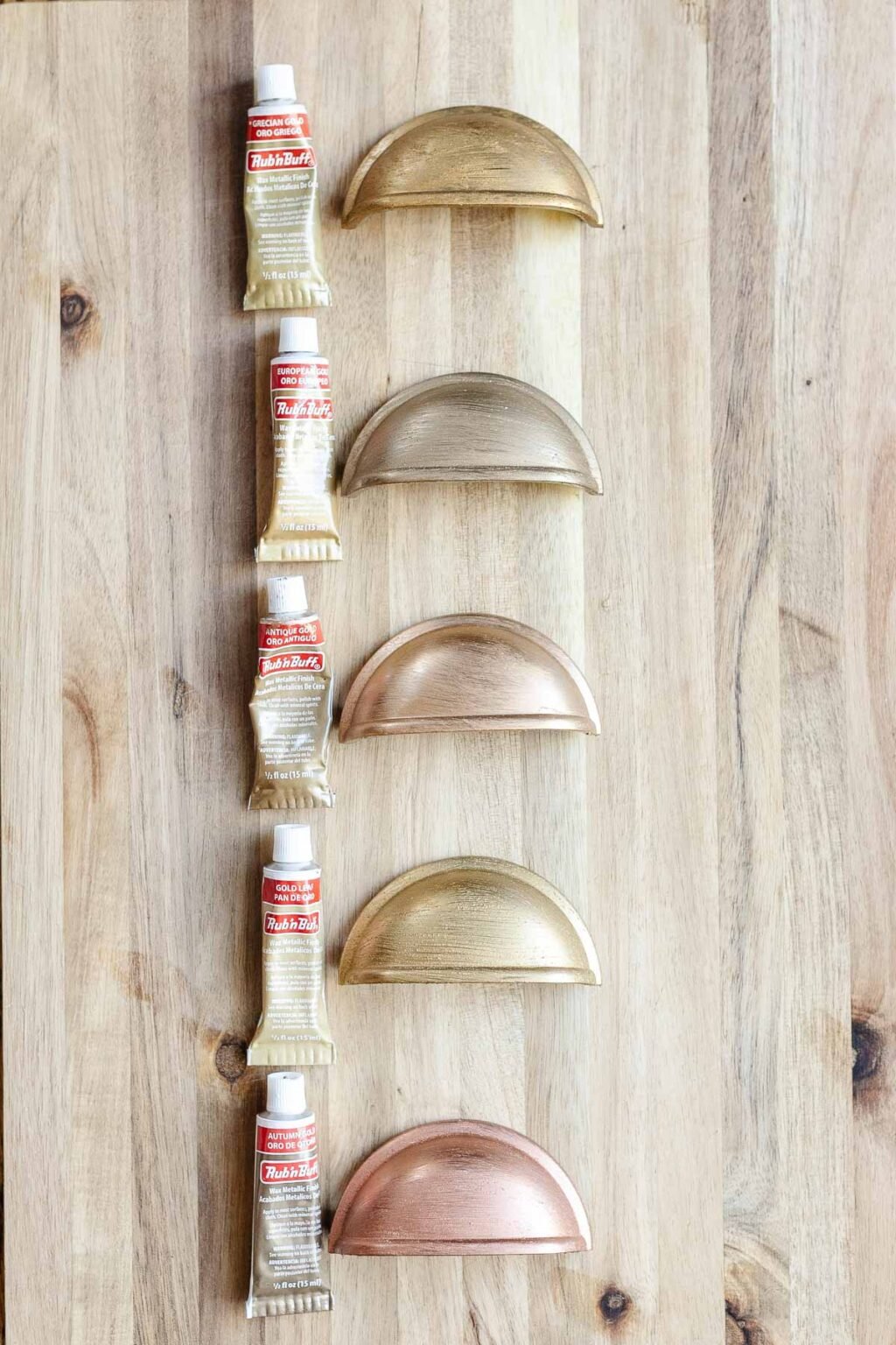 Rub n Buff Colors Tried & Tested Color Guide & Tutorial Bless'er House