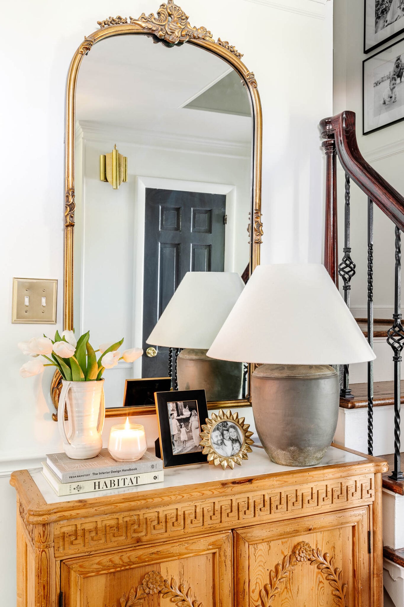 Entry Table Decor - How to Style Step by Step Like a Pro - Bless'er House