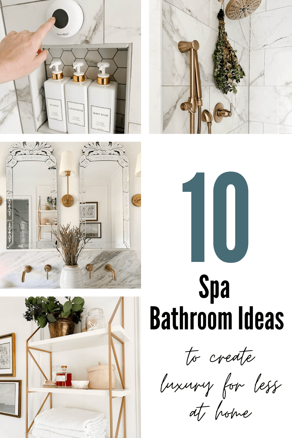 spa bathroom ideas to create luxury for less at home