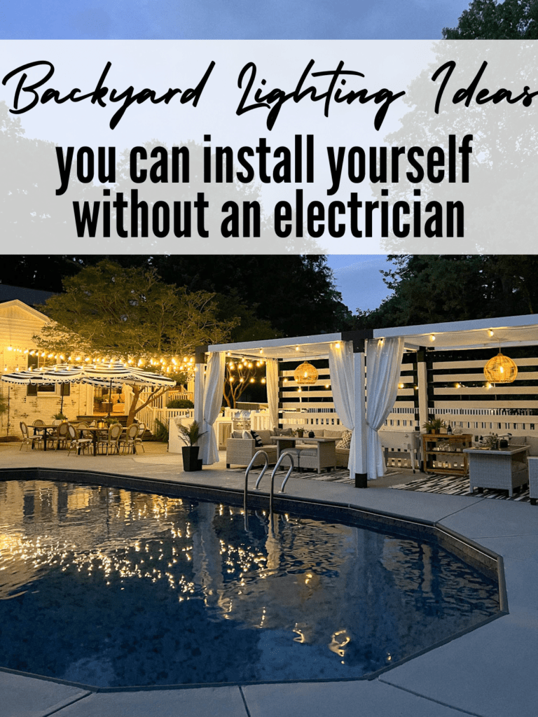 backyard lighting ideas