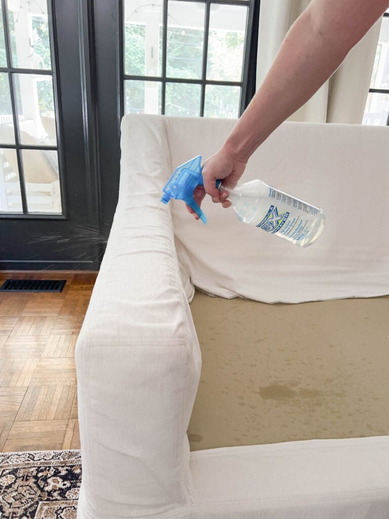 How to Deep Clean a Fabric Couch and Upholstered Furniture Bless'er House