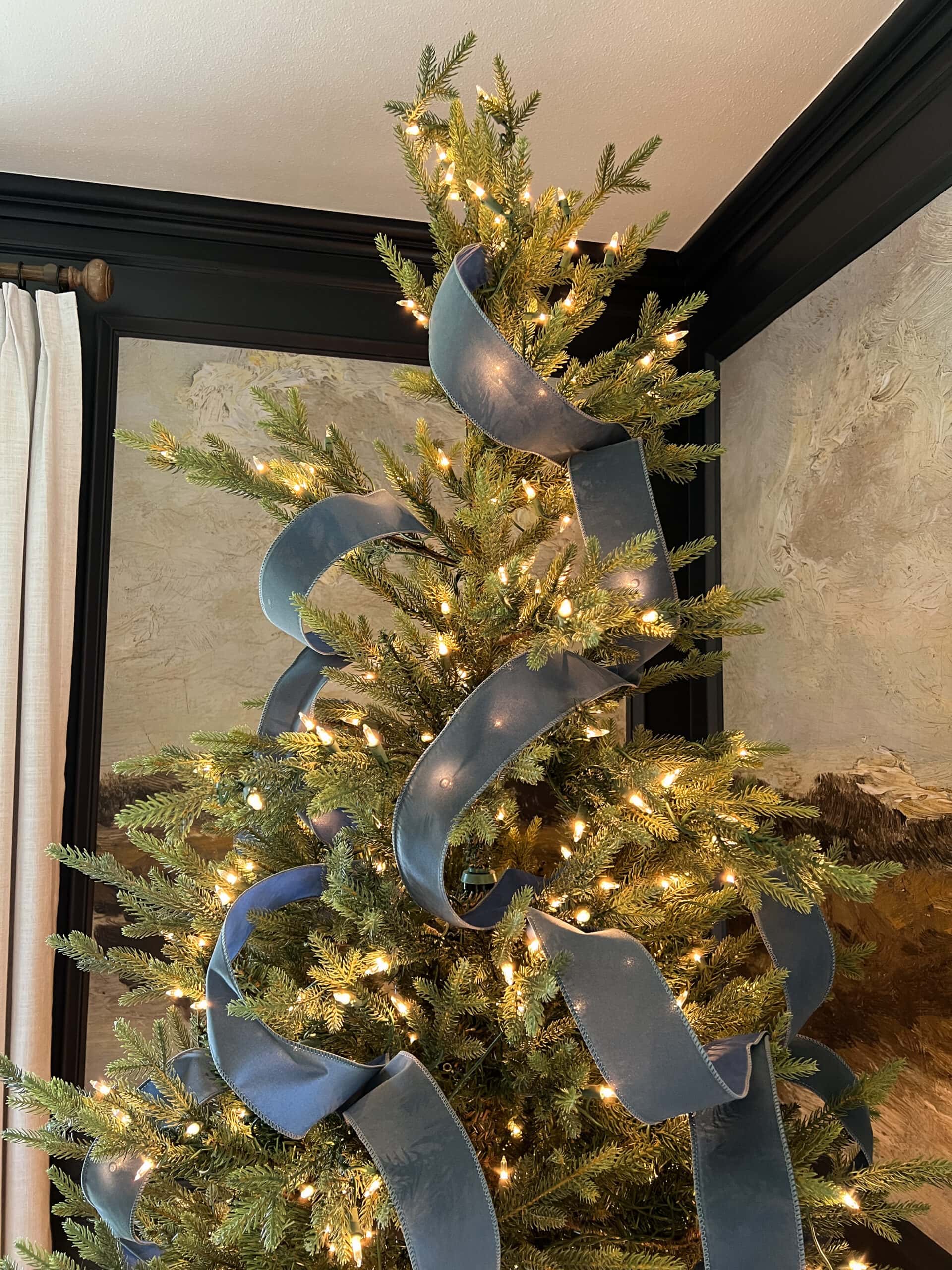 How to Put Christmas Tree Ribbon Decorations on Trees DESIGN IT Ribbon Christmas Tree