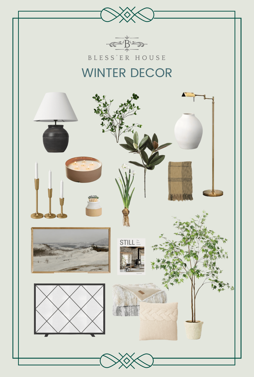 16 Cozy Winter January Decor Favorites Bless'er House