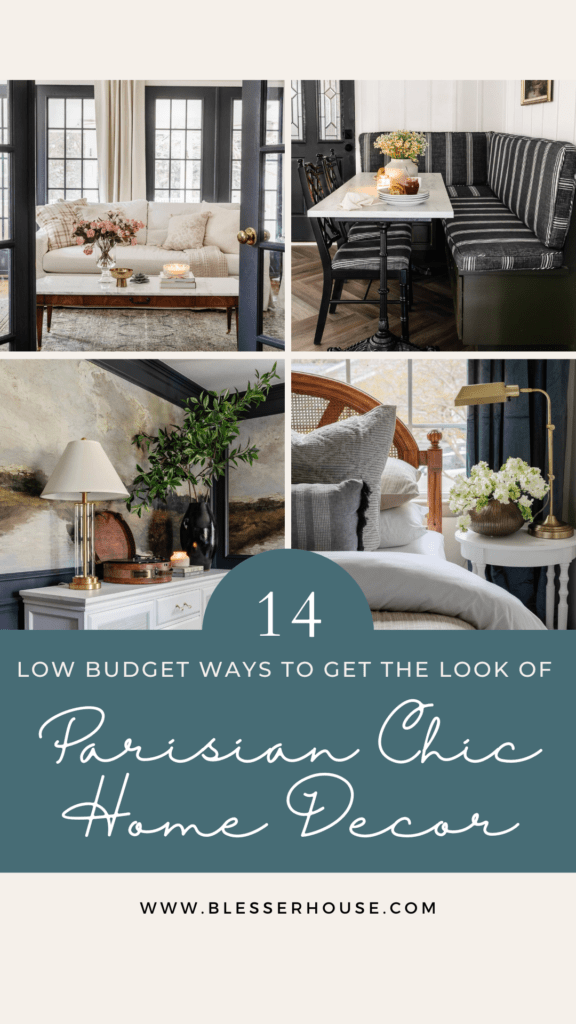 How to Get the Parisian Chic Home Look on a Low Budget Bless'er House